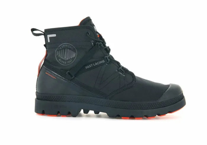 Palladium Pampa Travel Lite Waterproof Blackblack Women Boots