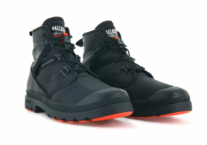 Palladium Pampa Travel Lite Waterproof Blackblack Women Boots