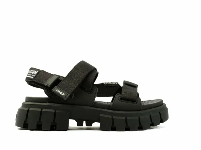 Palladium Revolt Sandal Mono Black Women Sandals