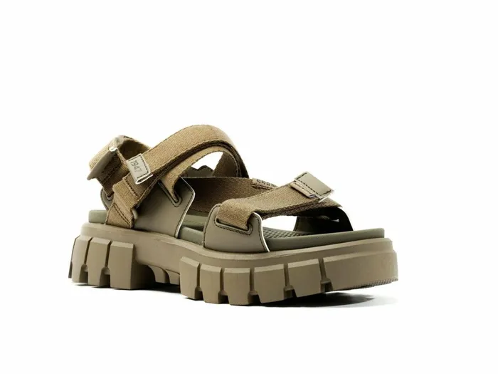 Palladium Revolt Sandal Mono Dusky Green Women Sandals