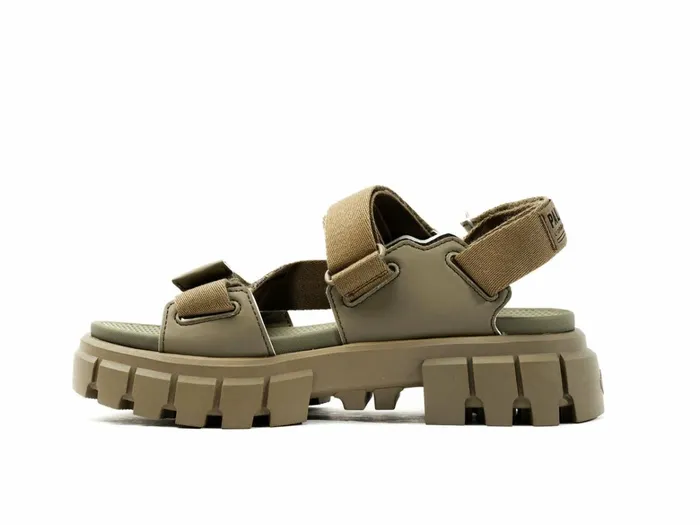 Palladium Revolt Sandal Mono Dusky Green Women Sandals
