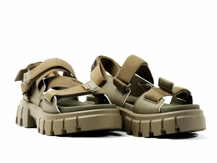 Palladium Revolt Sandal Mono Dusky Green Women Sandals