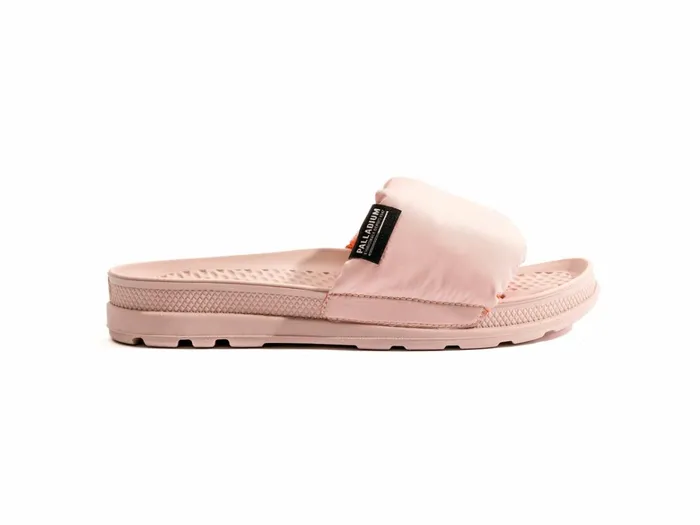 Palladium Solea Slide Pad Rose Smoke Kids Sandals