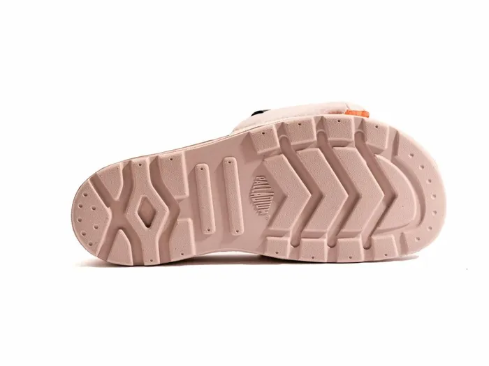 Palladium Solea Slide Pad Rose Smoke Kids Sandals