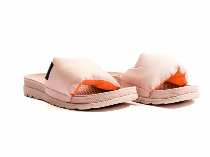 Palladium Solea Slide Pad Rose Smoke Kids Sandals