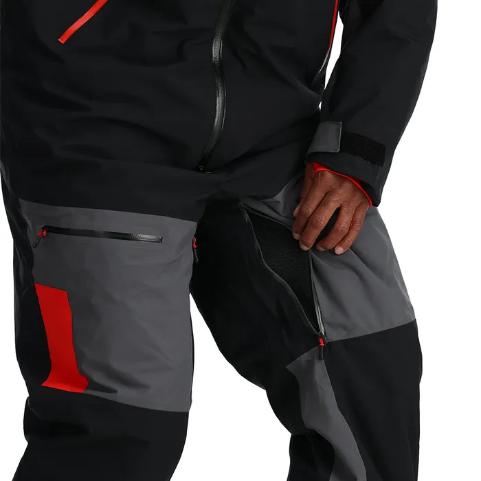 Pants Mens Spyder Utility Snowsuit 8211 Black