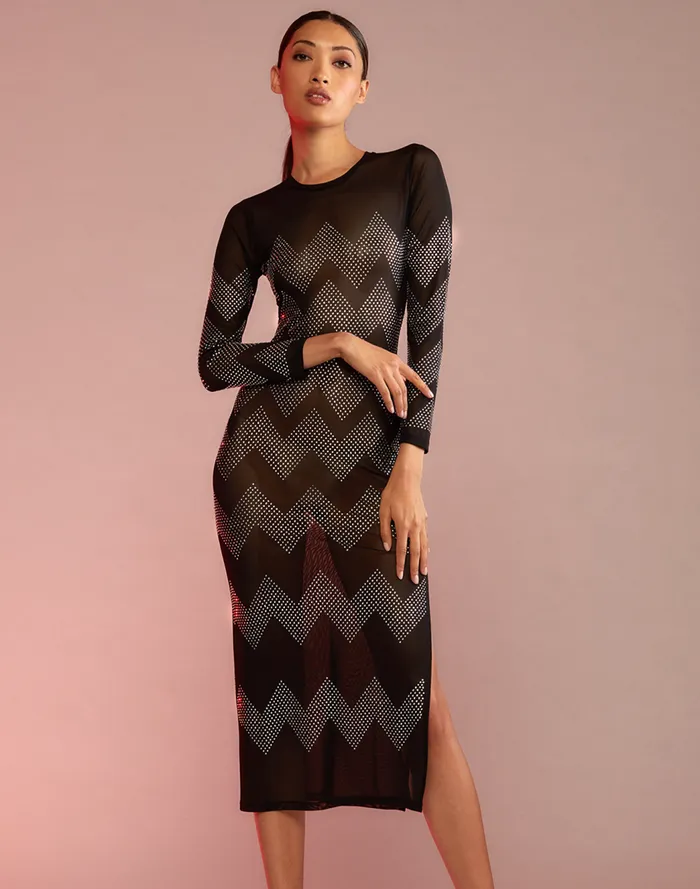 Party Shop Women Cynthia Rowley Aaliyah Crystal Dress