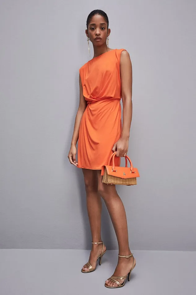 Patrizia Pepe Fly Bamby Orange Sunsetorangenatural Bags Crossbodys