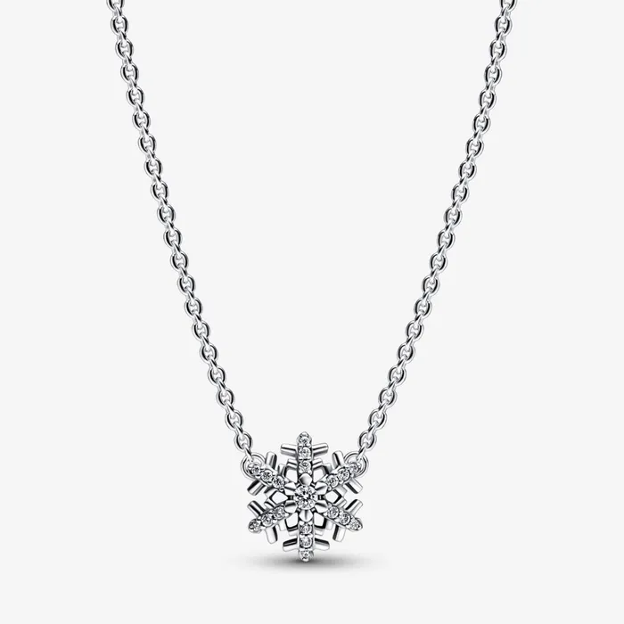 Pendant Necklaces Women Pandora Sparkling Snowflake Pendant Necklace