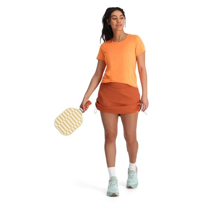 Performance Womens Spyder Arc Short Sleeve Tech Tee 8211 Orange Glow