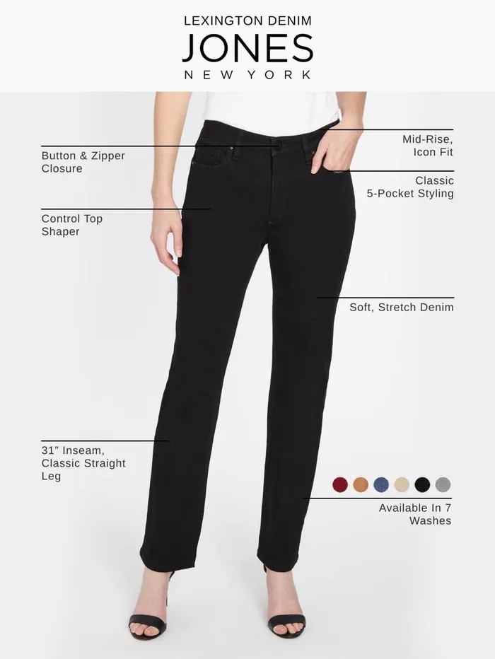 Petite Lexington Straight Leg Jeans Bordeaux Women Jones New York Petite Denim Petite Lexington Straight Leg Jeans Bordeaux Women Jones New York Petite Denim