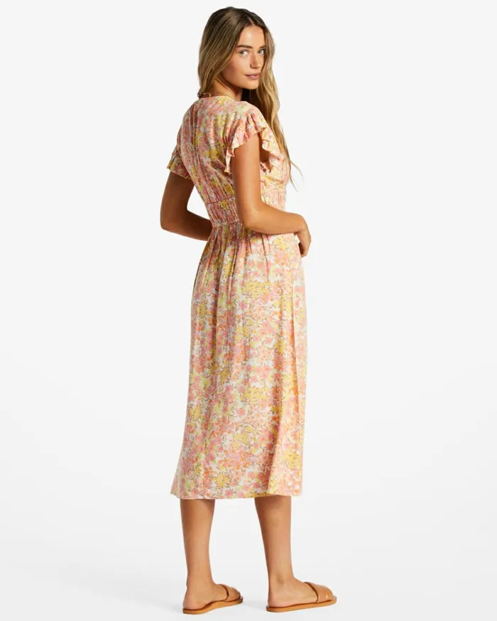 Picnic Date Midi Dress Paloma Women Billabong Midi Dresses