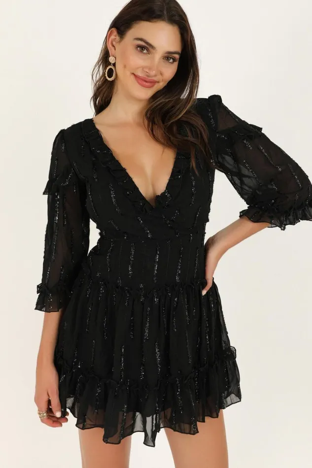 Plunge Stick On Bra In Black Women Showpo Intimates