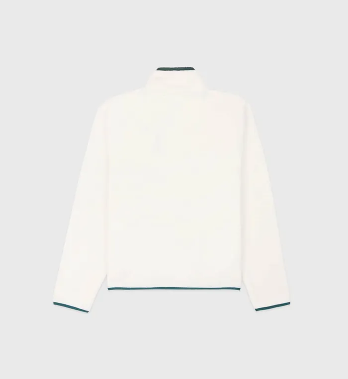 Polar Fleece And Sherpa Women Sporty and Rich Buttoned Polar Sweatshirt 8211 CreamForest