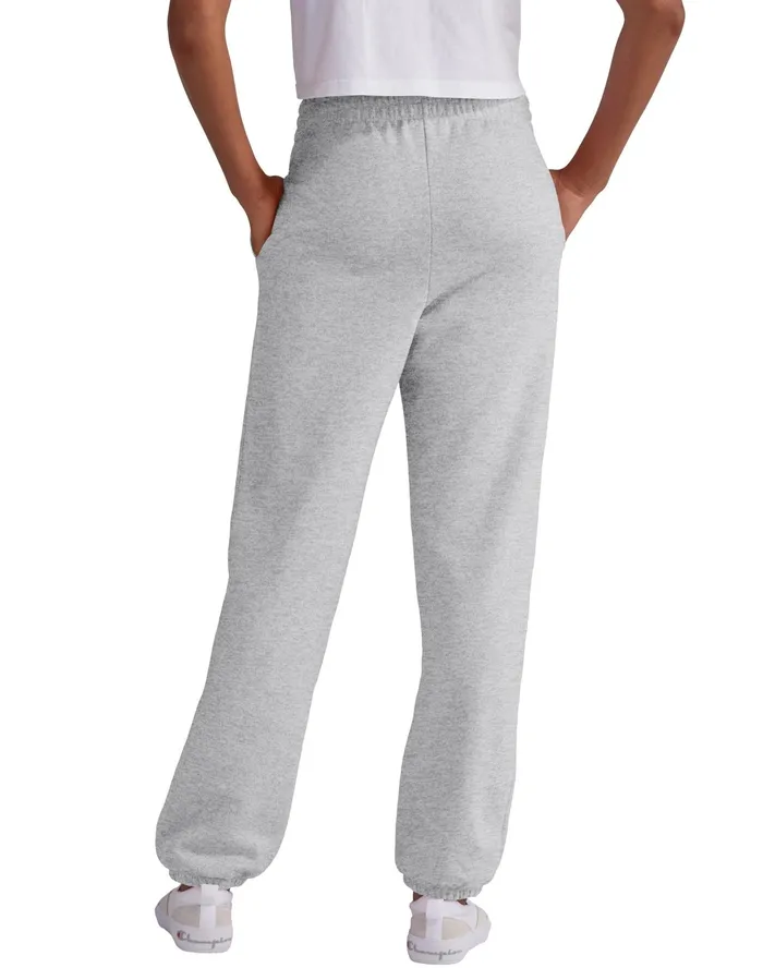 Powerblend Oversized Sweatpants C Logo 29034 Oxford Grey Women Champion Pants