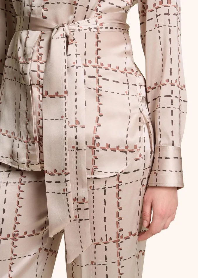 PRINTED SILK SHIRT Women Kiton Blouses And Shirts PRINTED SILK SHIRT Women Kiton Blouses And Shirts
