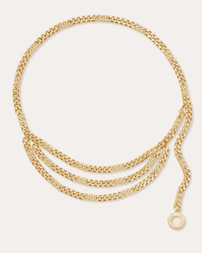 Ramy Brook Belts Women Drea Chain Belt Gold