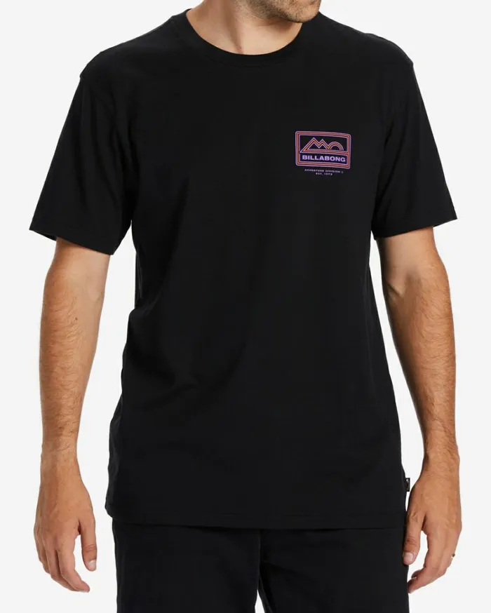 Range TShirt Black Men Billabong TShirts