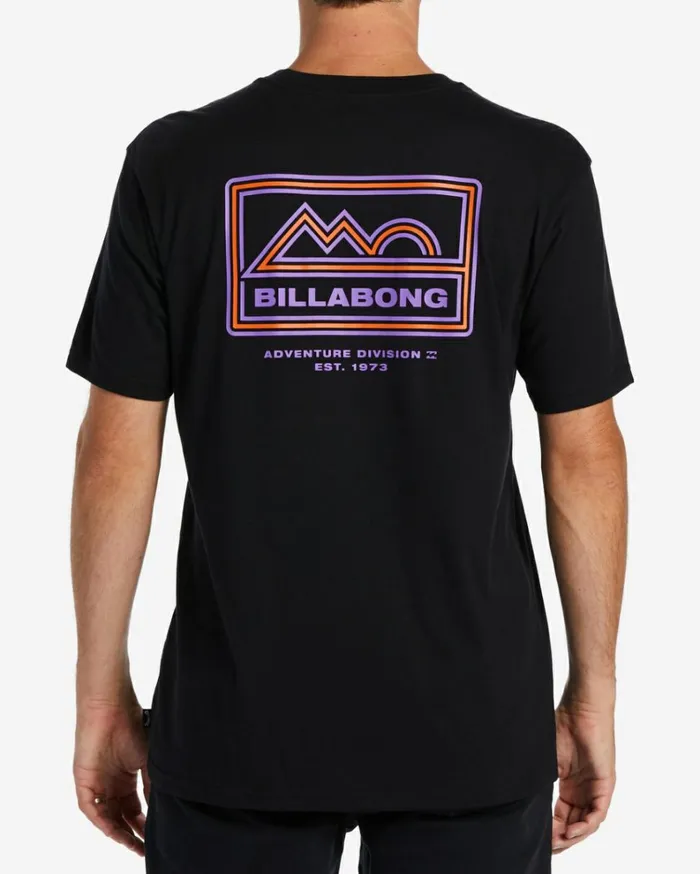 Range TShirt Black Men Billabong TShirts