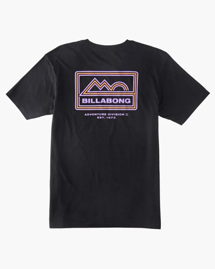 Range TShirt Black Men Billabong TShirts
