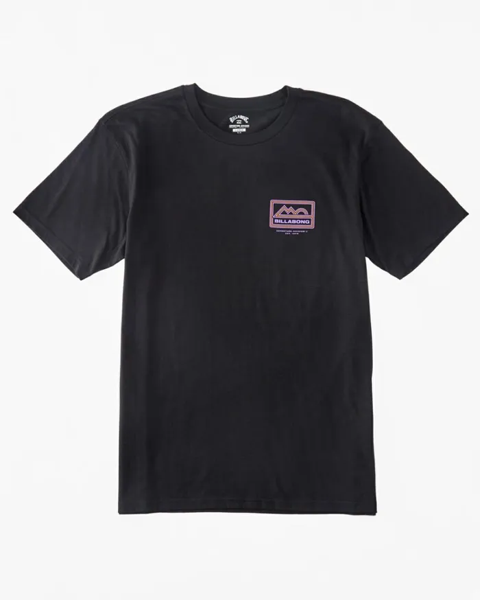 Range TShirt Black Men Billabong TShirts
