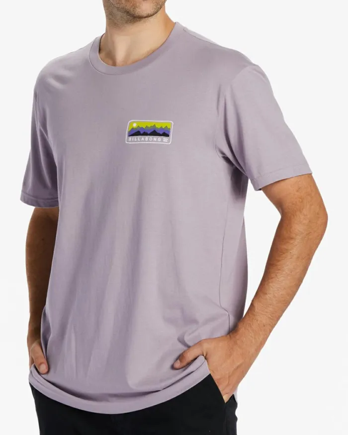 Range TShirt Purple Ash Men Billabong TShirts