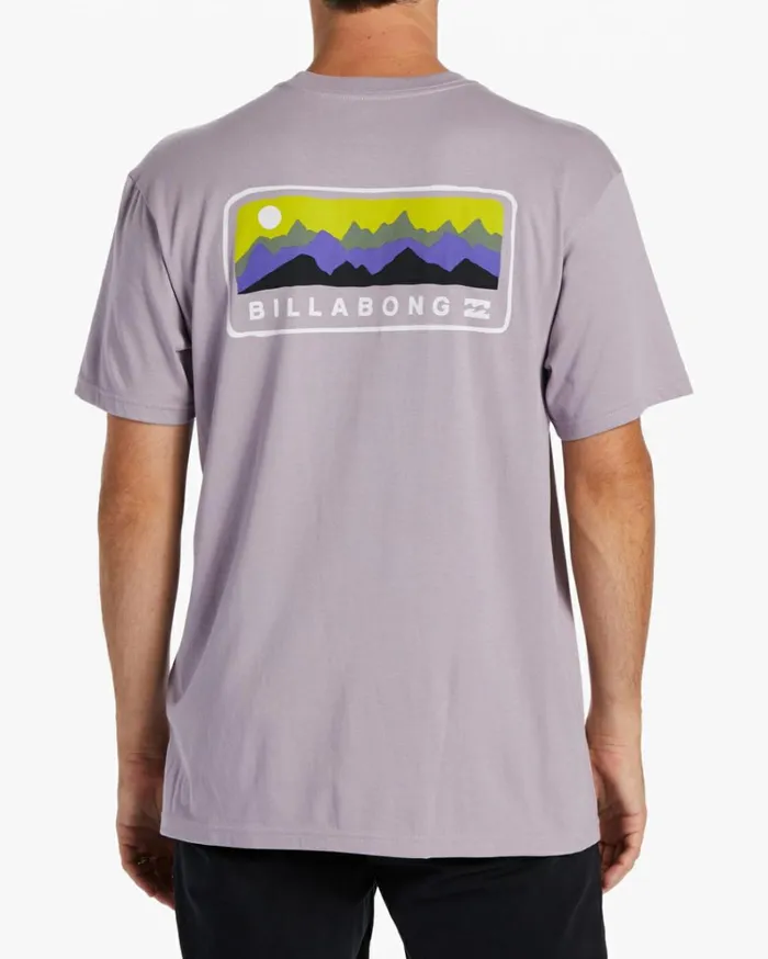 Range TShirt Purple Ash Men Billabong TShirts