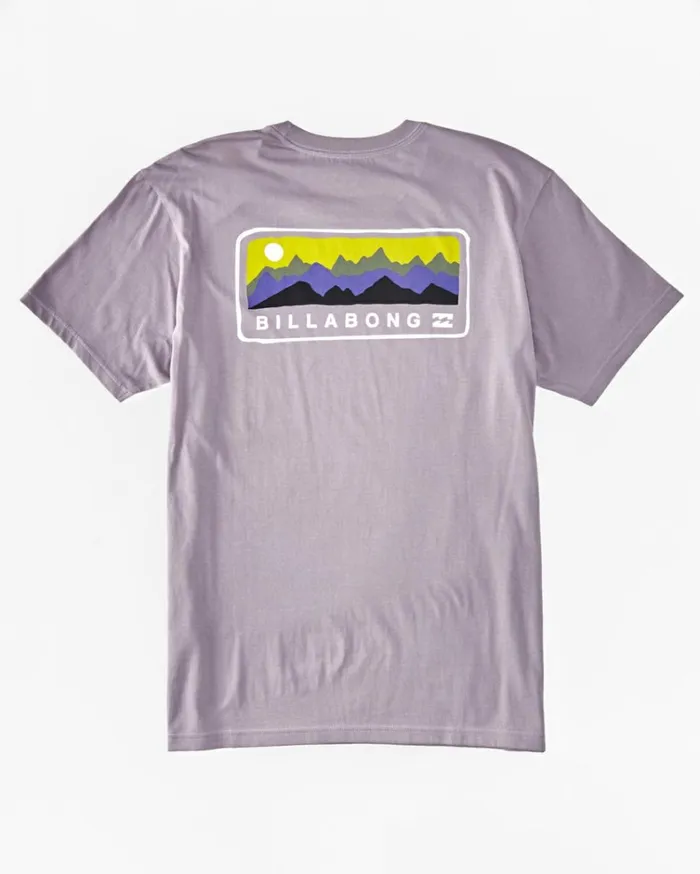Range TShirt Purple Ash Men Billabong TShirts