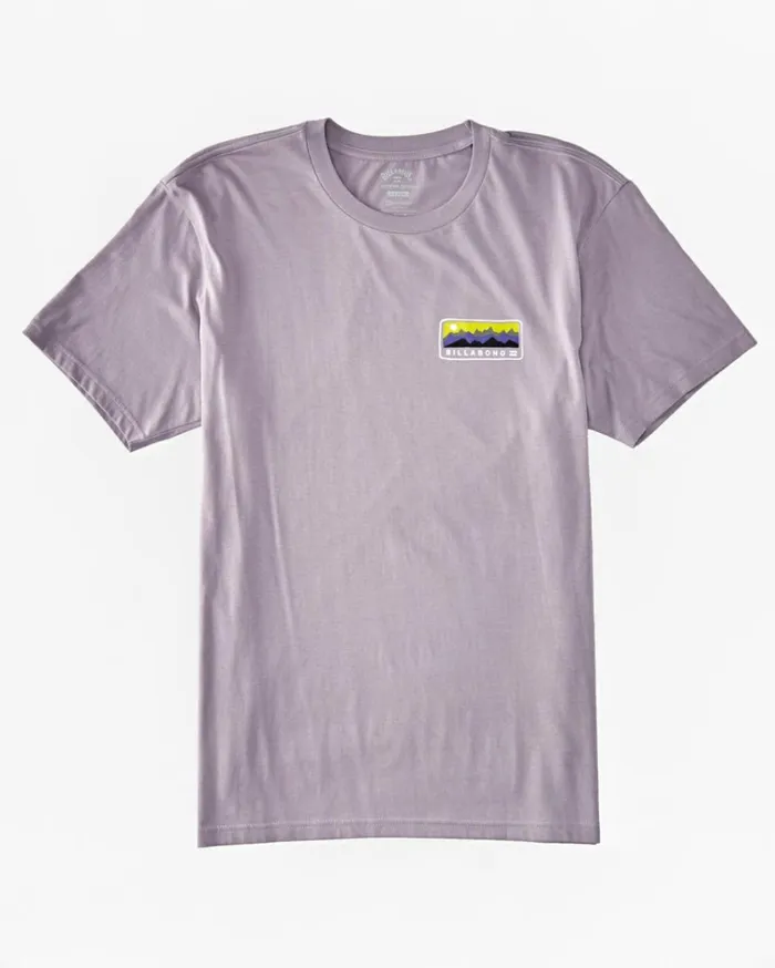 Range TShirt Purple Ash Men Billabong TShirts