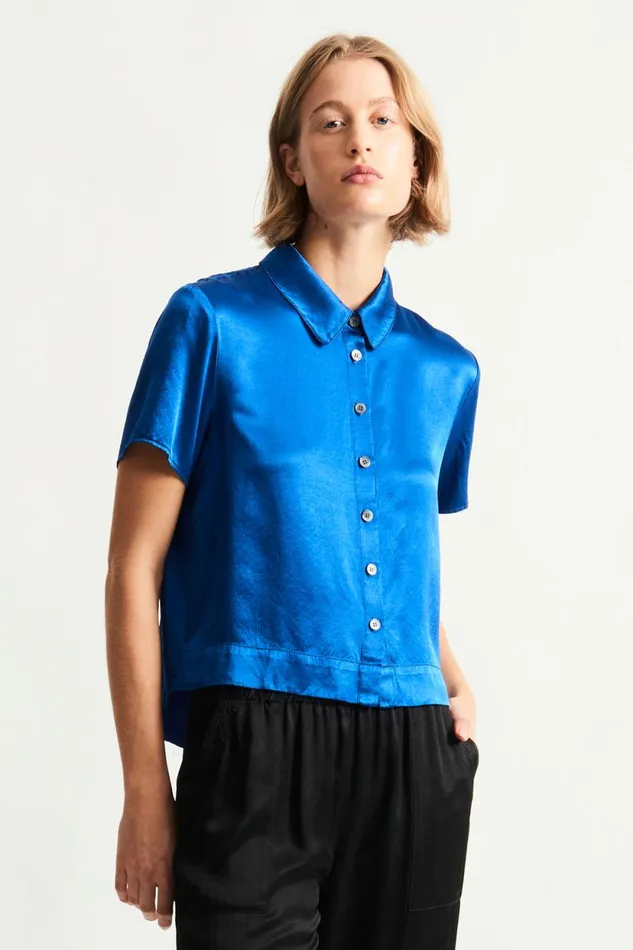 Raquel Allegra Lapis Calista Blouse Women Bottoms