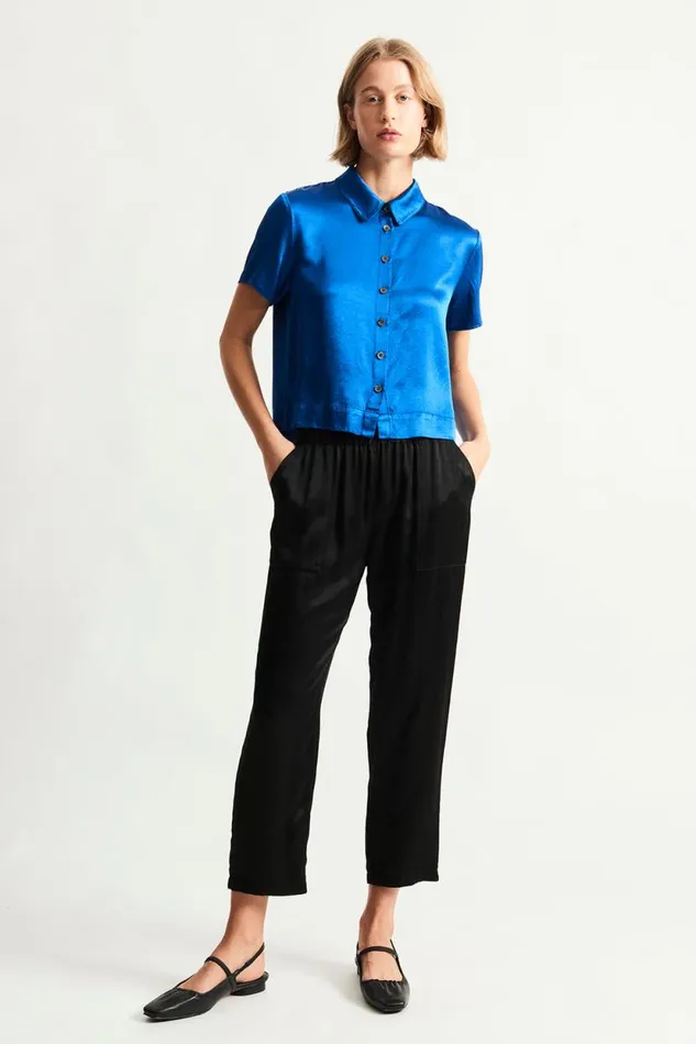 Raquel Allegra Lapis Calista Blouse Women Bottoms