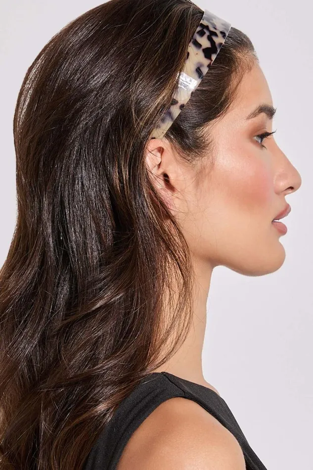 Raya Headband 8211 Thick Printed Headband In Leopard Print Women Showpo Hair
