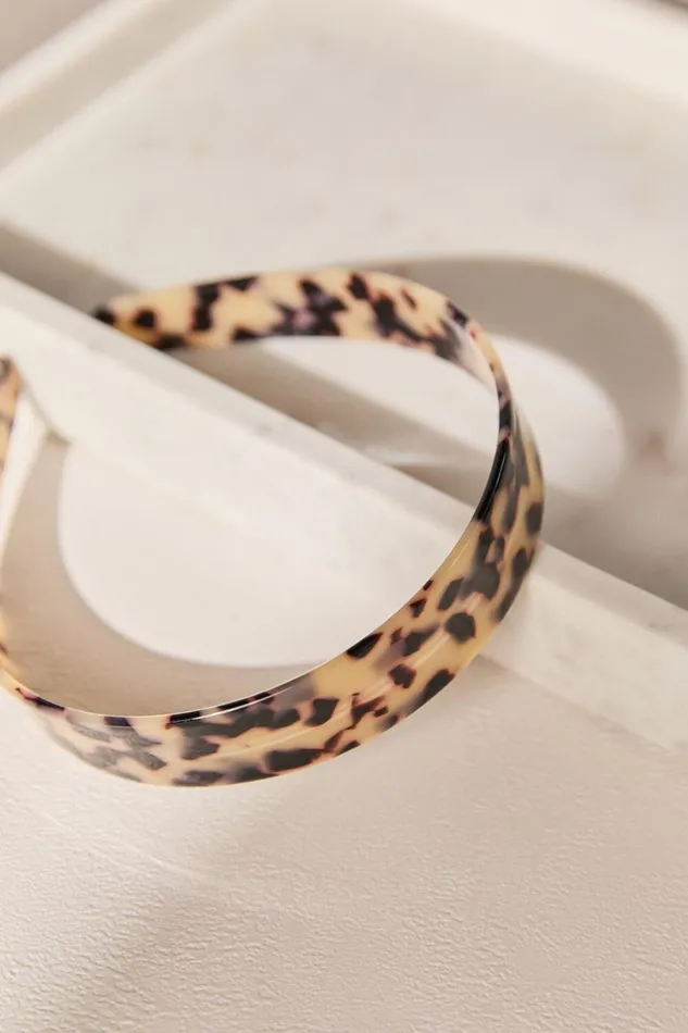 Raya Headband 8211 Thick Printed Headband In Leopard Print Women Showpo Hair