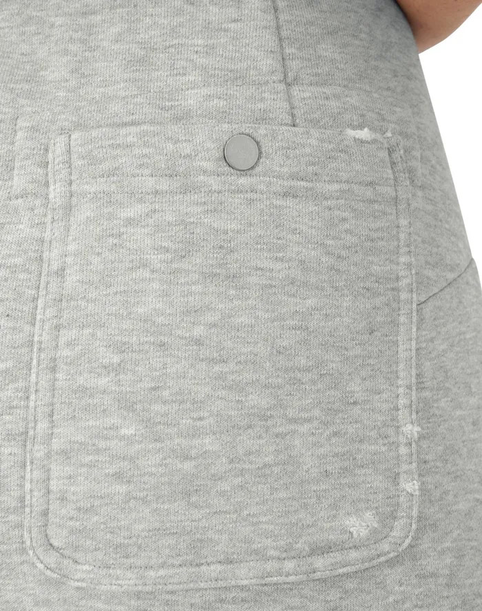 Reverse Weave Femme Pants Vintage Wash C Logo Time Capsule Oxford Grey Women Champion Pants