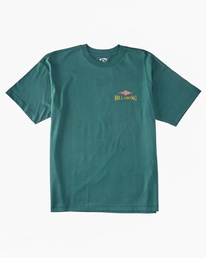 Ridge TShirt Deep Teal Men Billabong TShirts