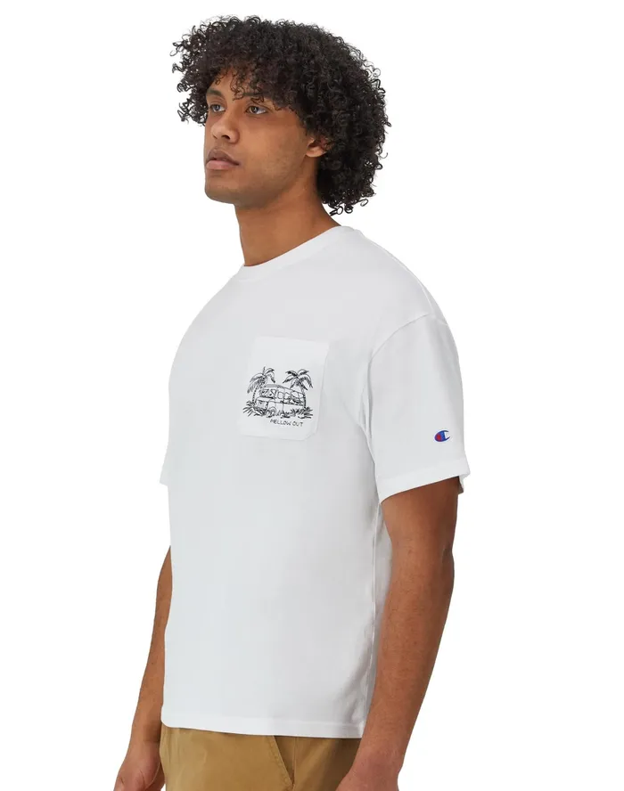 Rochester ShortSleeve TShirt Vacation Surplus White Men Champion TShirts and Tops