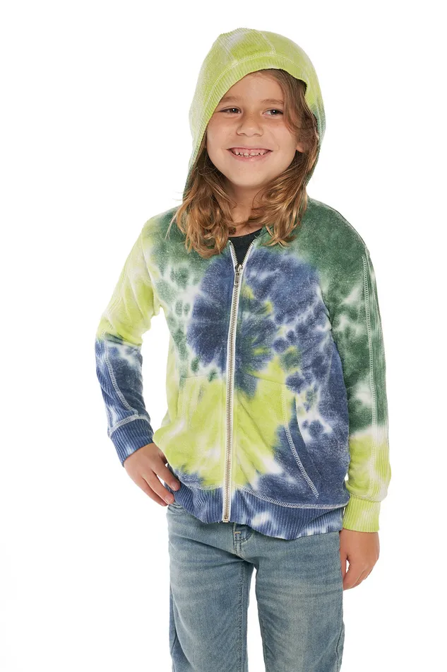 Rpet Bliss Knit Long Sleeve Paneled Zip Up Hoodie Boys Dresses and Skirts Chaser Brand Rpet Bliss Knit Long Sleeve Paneled Zip Up Hoodie Boys Dresses and Skirts Chaser Brand