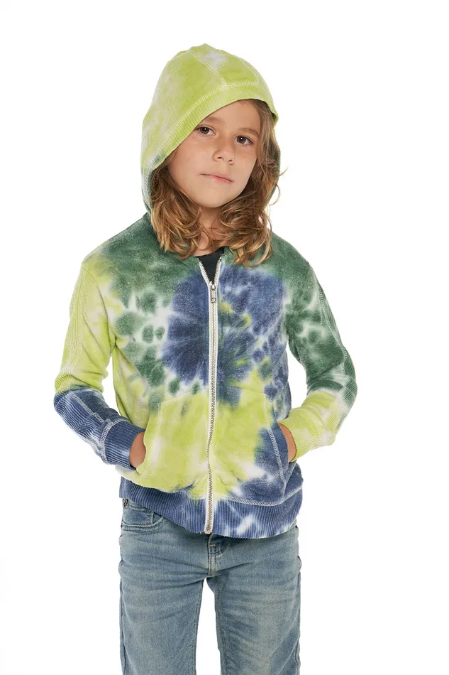 Rpet Bliss Knit Long Sleeve Paneled Zip Up Hoodie Boys Dresses and Skirts Chaser Brand Rpet Bliss Knit Long Sleeve Paneled Zip Up Hoodie Boys Dresses and Skirts Chaser Brand
