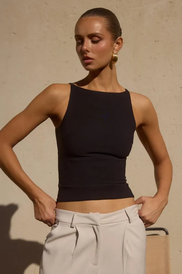 Runaway The Label Basic CARTER TOP Black 8211 Women
