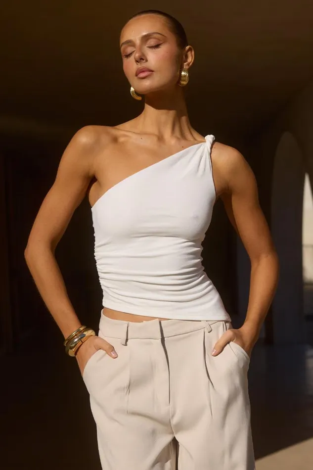 Runaway The Label Basic COBIE TOP White 8211 Women