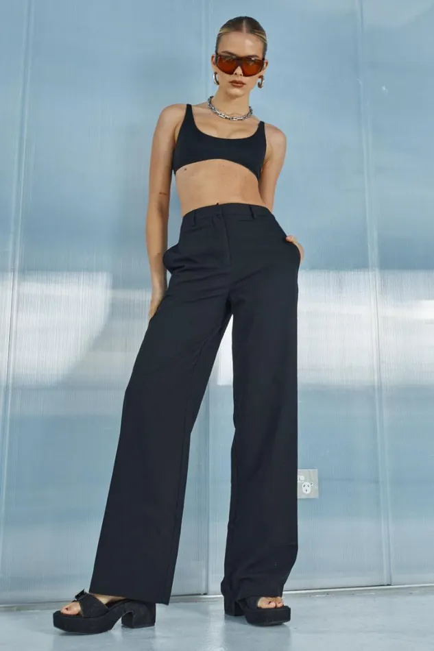 Runaway The Label Basic KALI CROP TOP Black 8211 Women