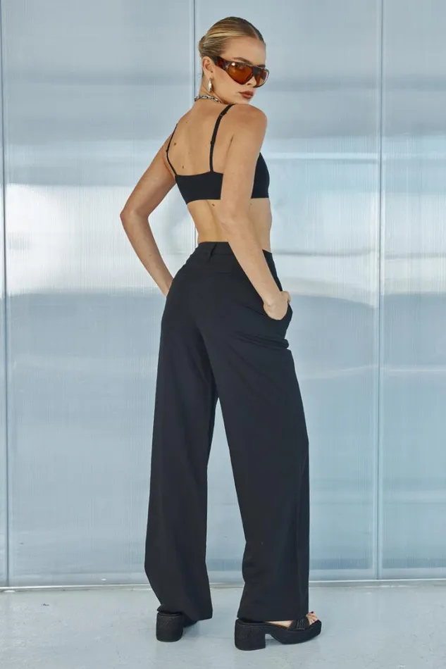 Runaway The Label Basic KALI CROP TOP Black 8211 Women