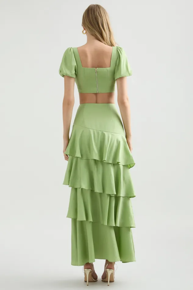 Runaway The Label Crops Priya Top Matcha 8211 Women Runaway The Label Crops Priya Top Matcha 8211 Women
