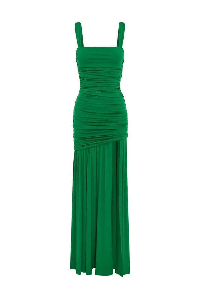 Runaway The Label Evening Dresses CARLY MAXI DRESS Emerald 8211 Women