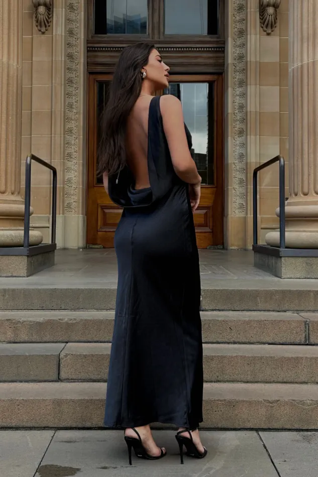 Runaway The Label Evening Dresses MANON MAXI DRESS Black 8211 Women
