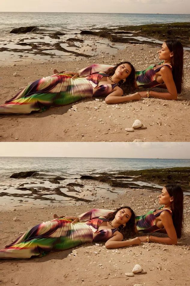 Runaway The Label Maxi Dresses LORITA MAXI DRESS Cyprus Print 8211 Women