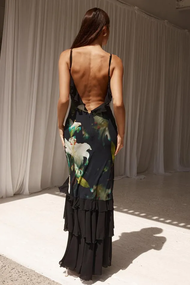 Runaway The Label Maxi Dresses NAMARI MAXI DRESS Lily Print 8211 Women