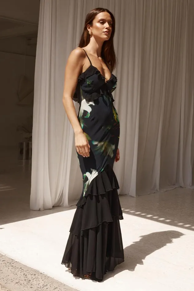Runaway The Label Maxi Dresses NAMARI MAXI DRESS Lily Print 8211 Women