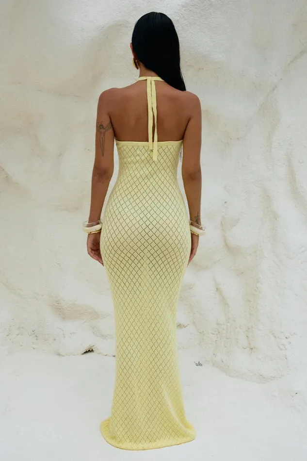 Runaway The Label Maxi Dresses SIMI MAXI DRESS Lemon 8211 Women