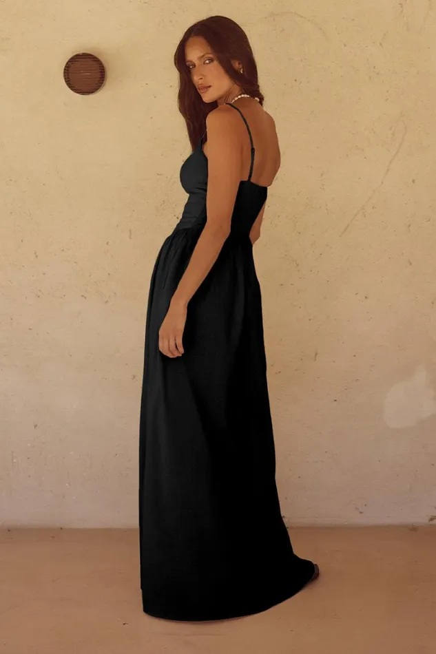 Runaway The Label Maxi Dresses ZEPHY MAXI DRESS Black 8211 Women